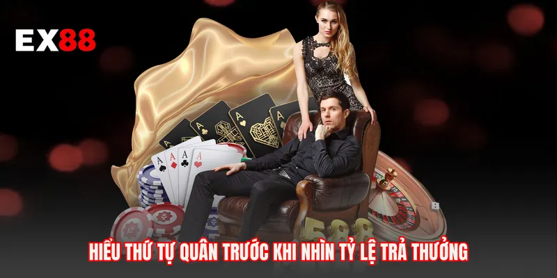 Hiểu thứ tự quân trước khi nhìn tỷ lệ trả thưởng